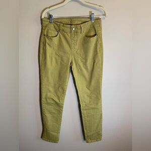 Soft surroundings Lime Green Pants Size XS